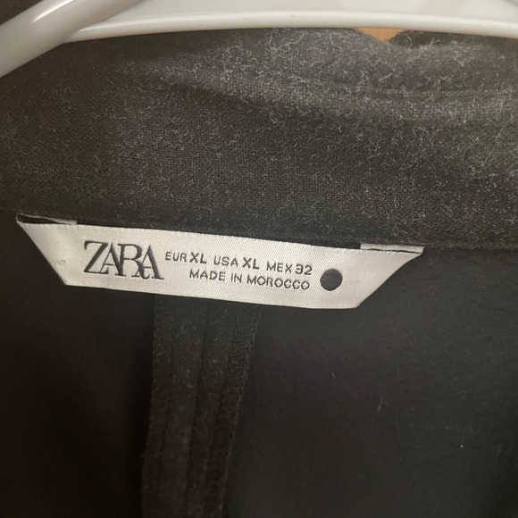 Zara Women's Charcoal Gray Blazer - Picture 2 of 3